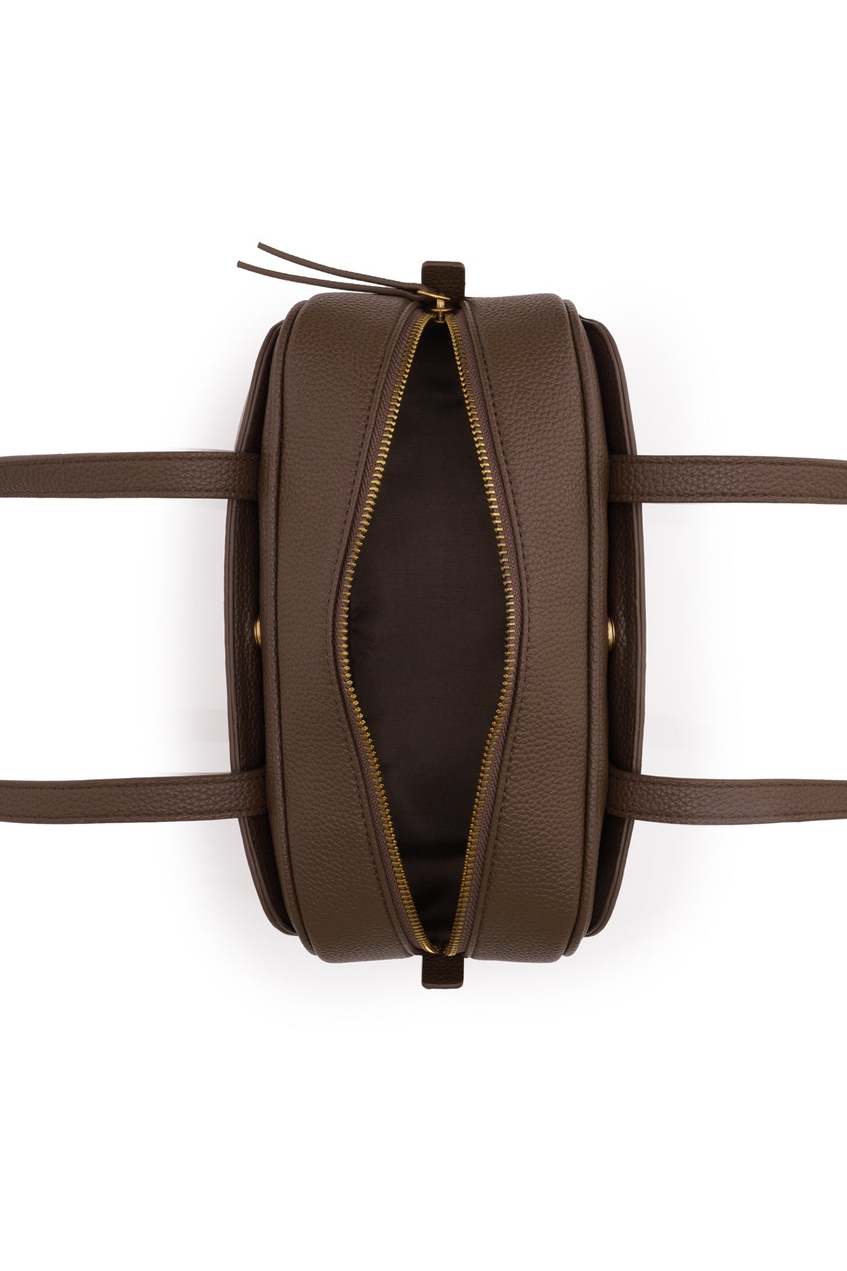 Zyta Bowling Bag - Dark Brown
