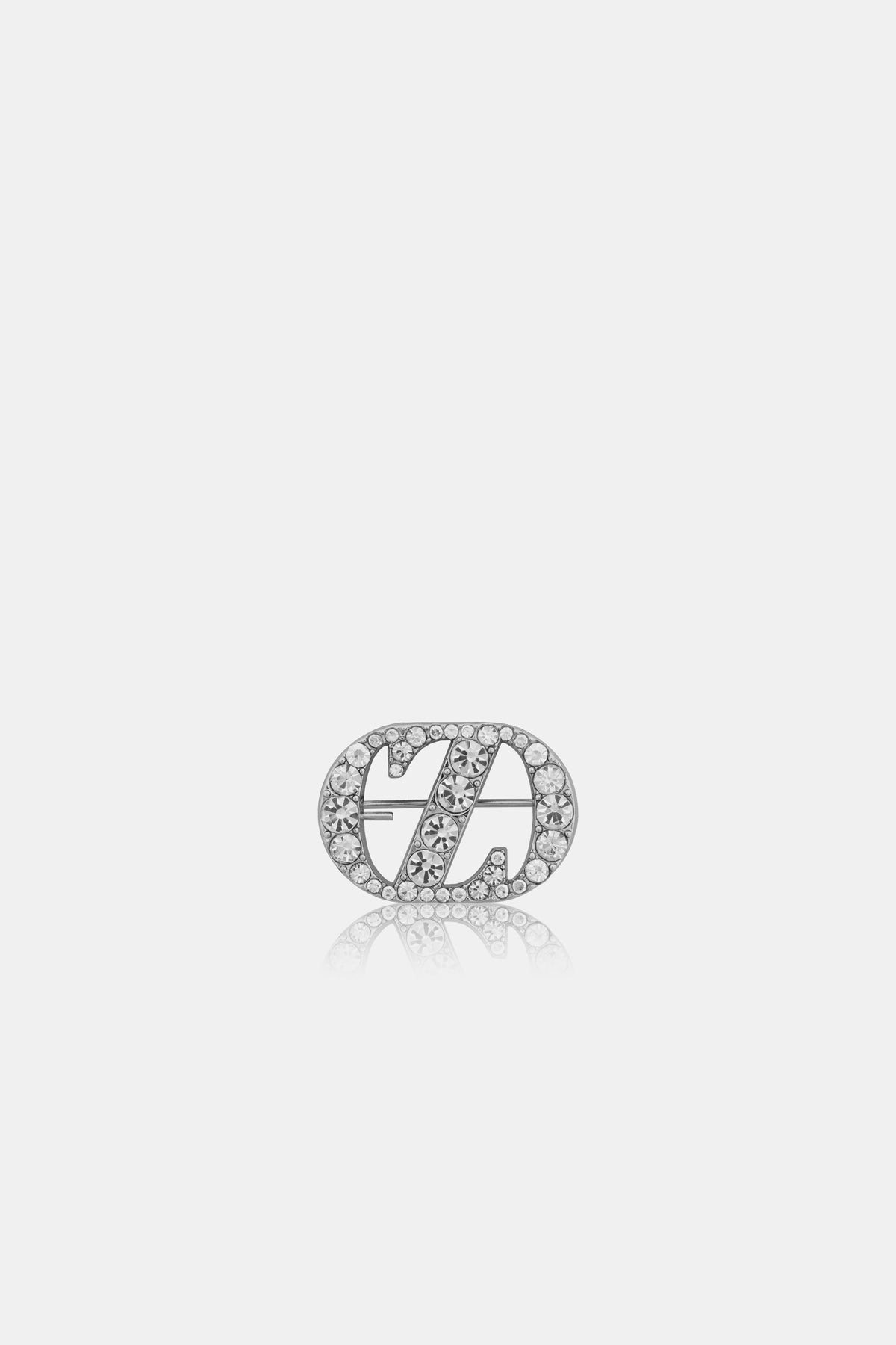 Zyta Pin Brooch - Big Stone Silver