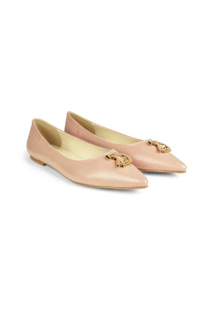 Livvy Flat Shoes - Ash Rose