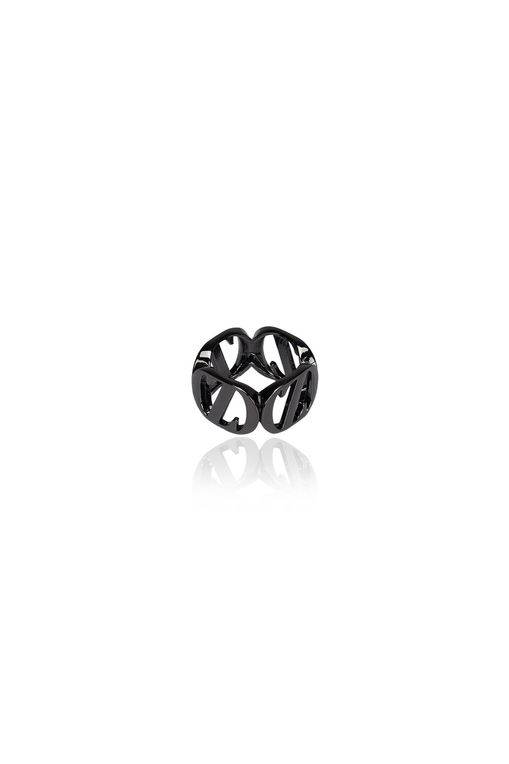 Zyta Ring Scarf - Black