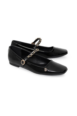 Ella Ballerina Shoes - Black