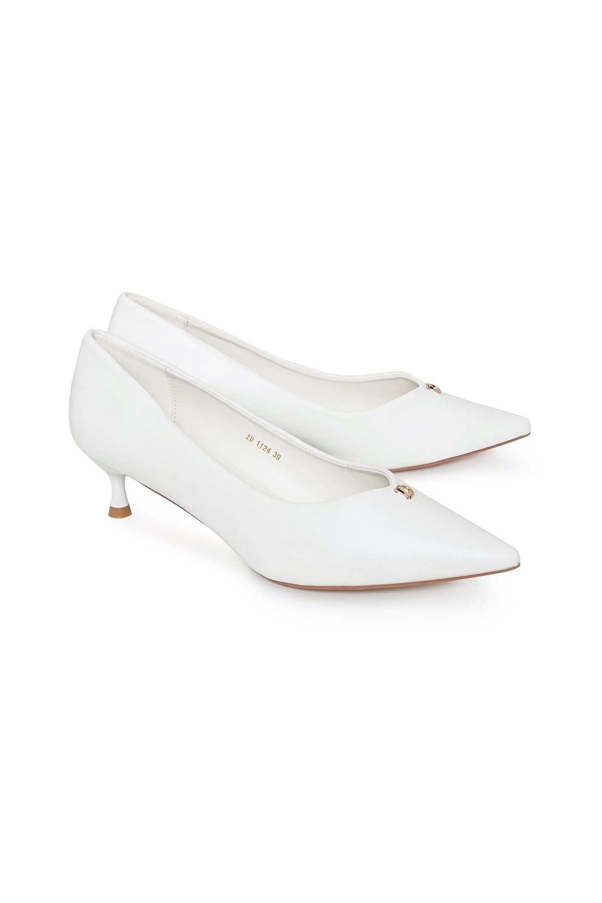 Jolie Heels - Broken White