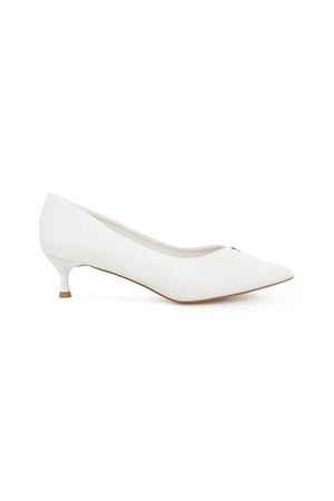 Jolie Heels - Broken White