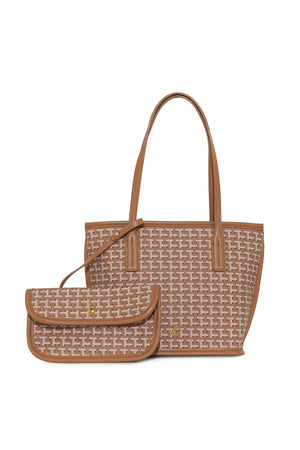 Mini Tote Bag - Brown