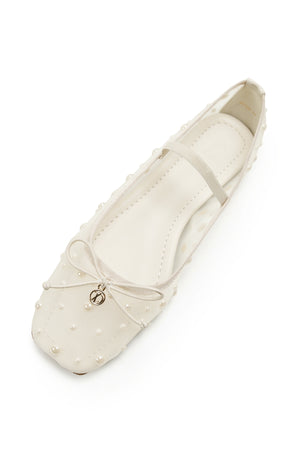 Margaret Ballet Flats - Chalk