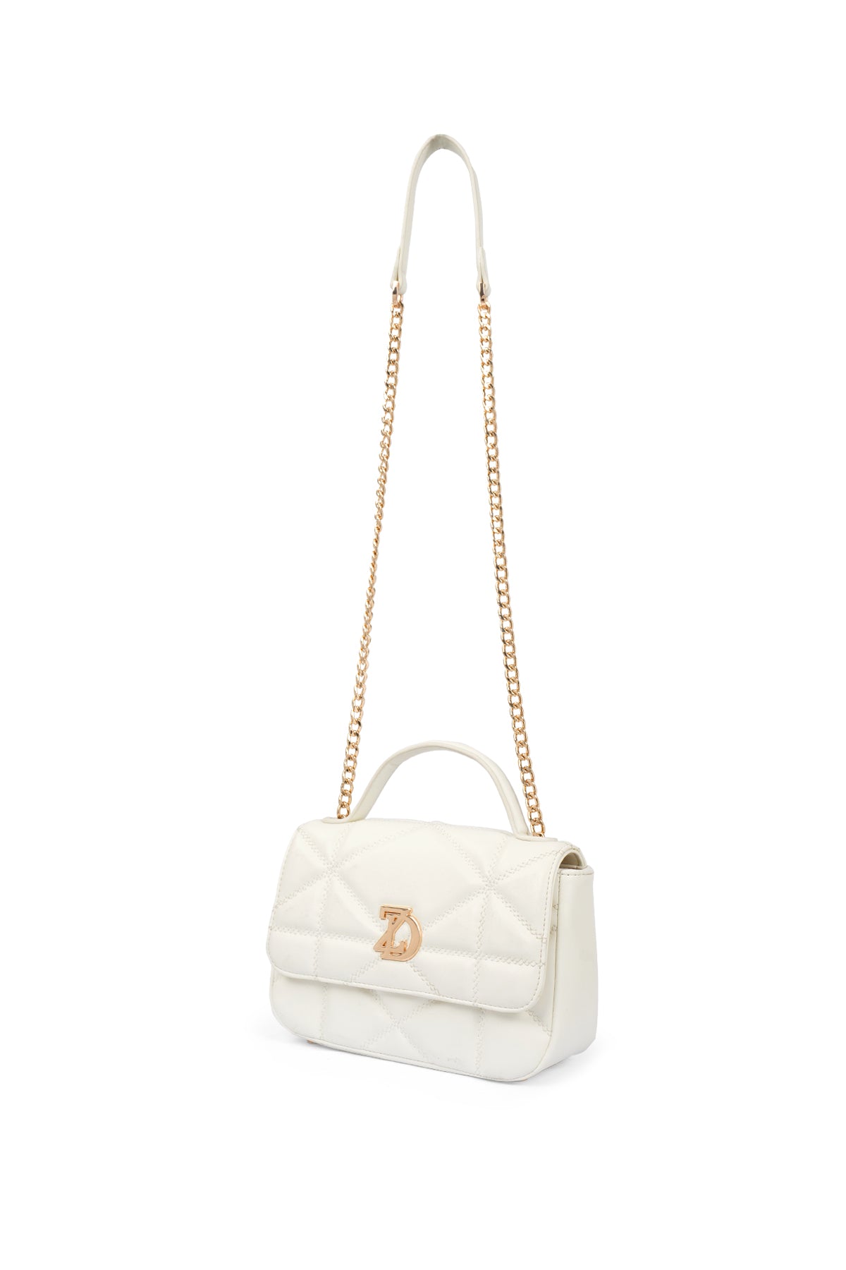 Cream side bag online