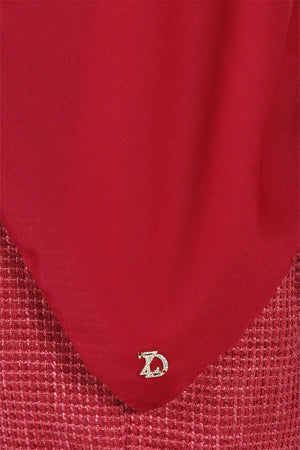 Day-to-Day Scarf - Red