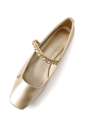 Ella Ballerina Shoes - Gold