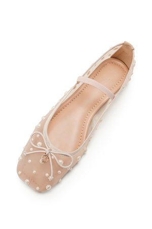 Margaret Ballet Flats - Peach