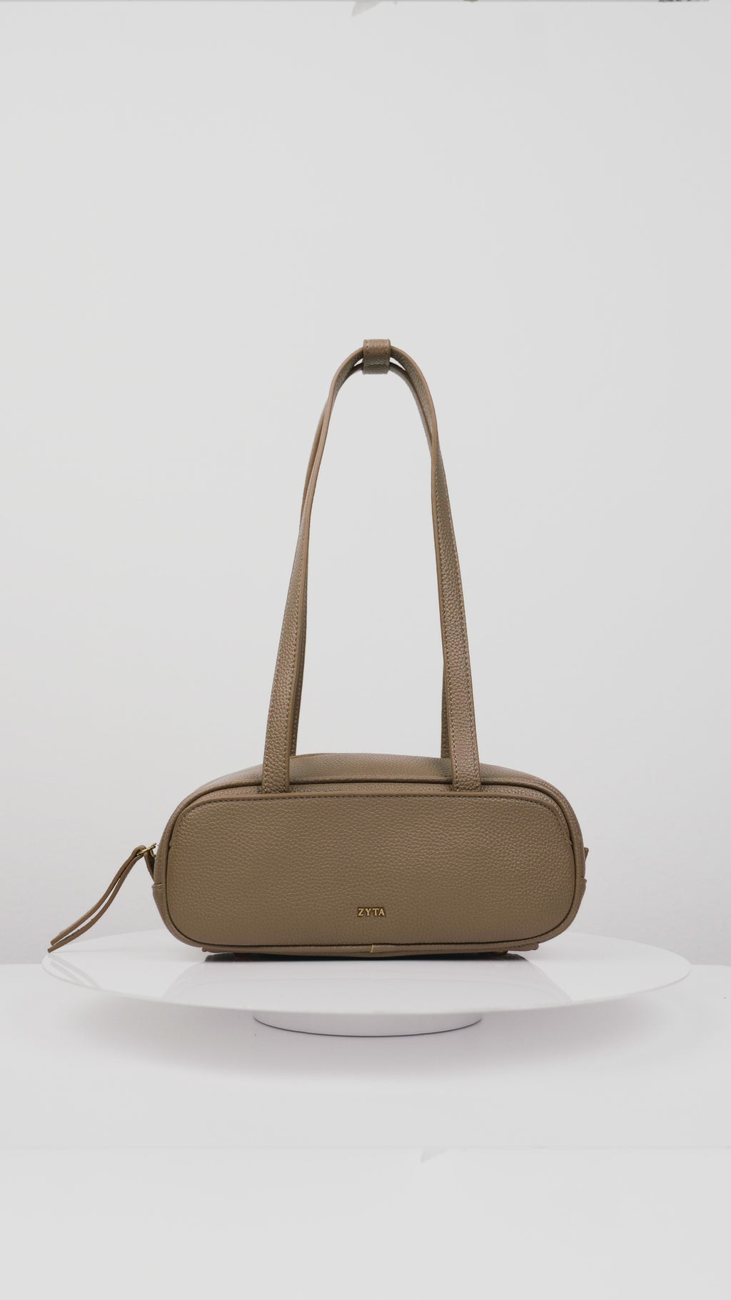 Zyta Bowling Bag - Taupe
