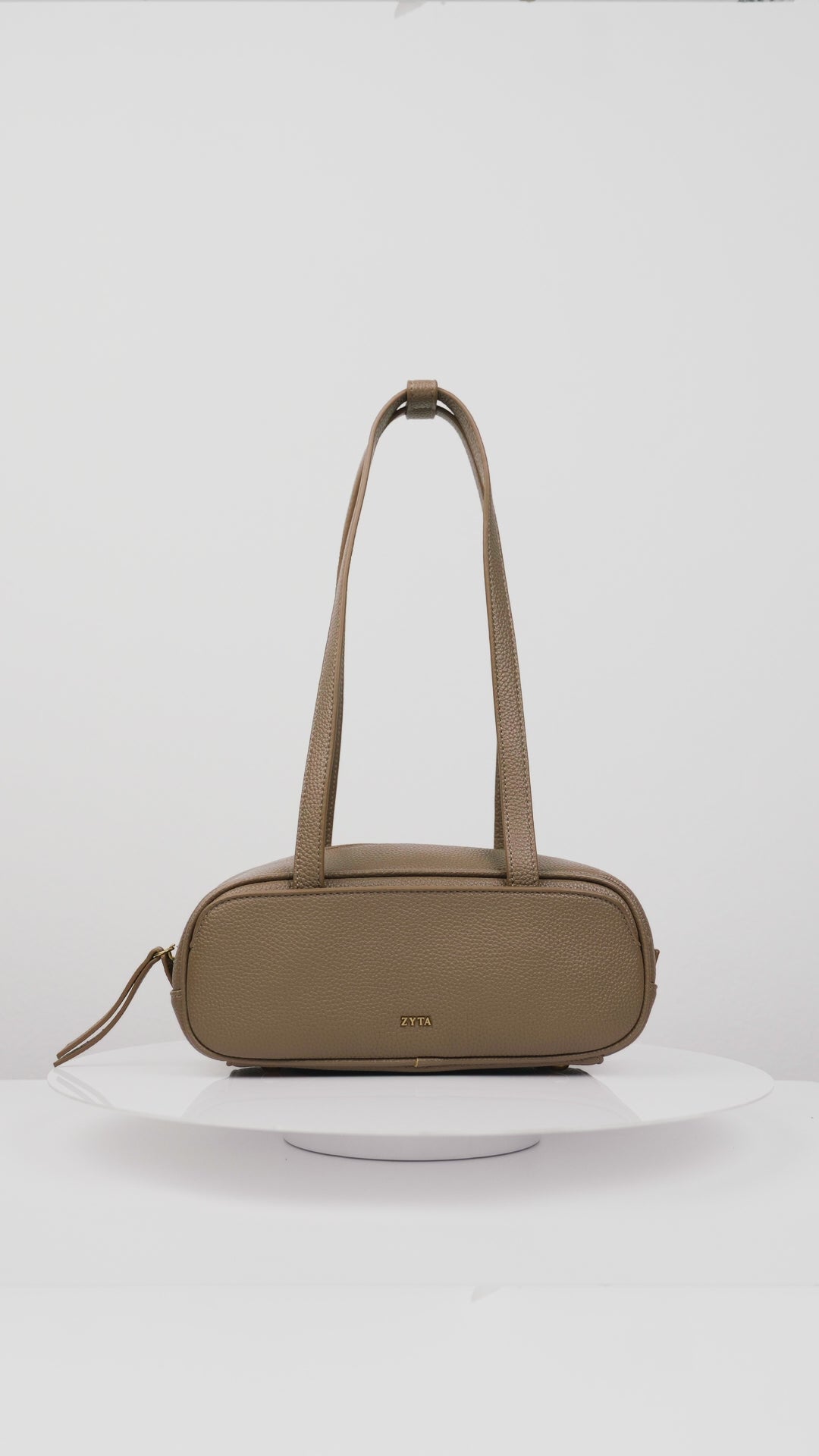 Zyta Bowling Bag - Taupe
