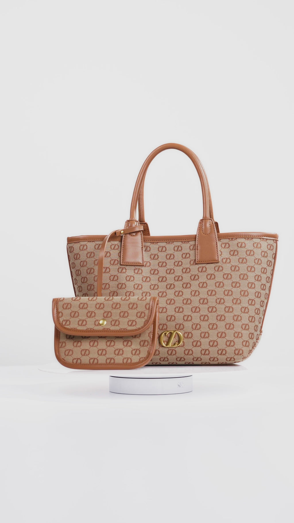 Jarde Tote Bag - Brown