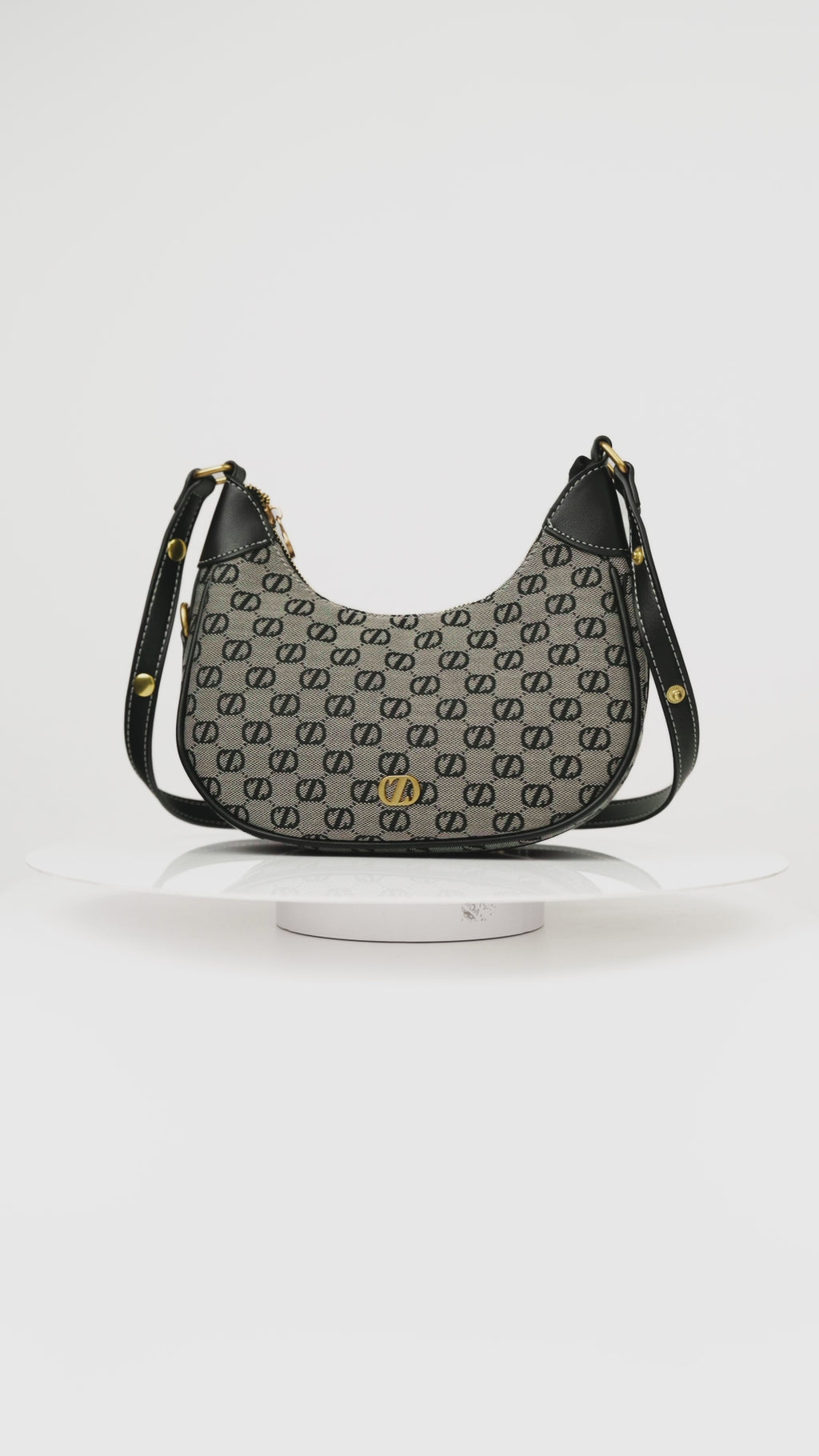 Crescent Jarde Bag - Black