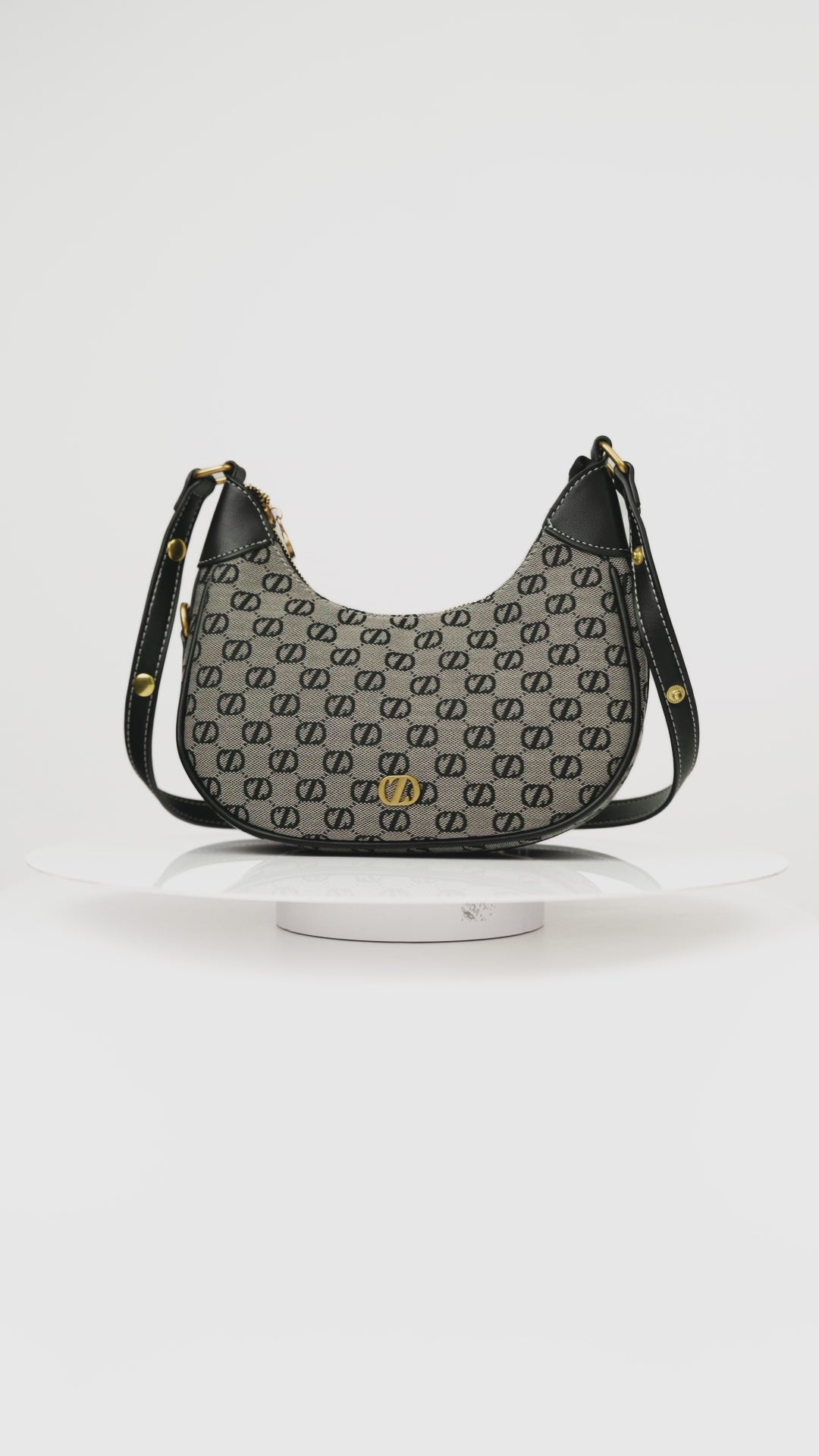 Crescent Jarde Bag - Black