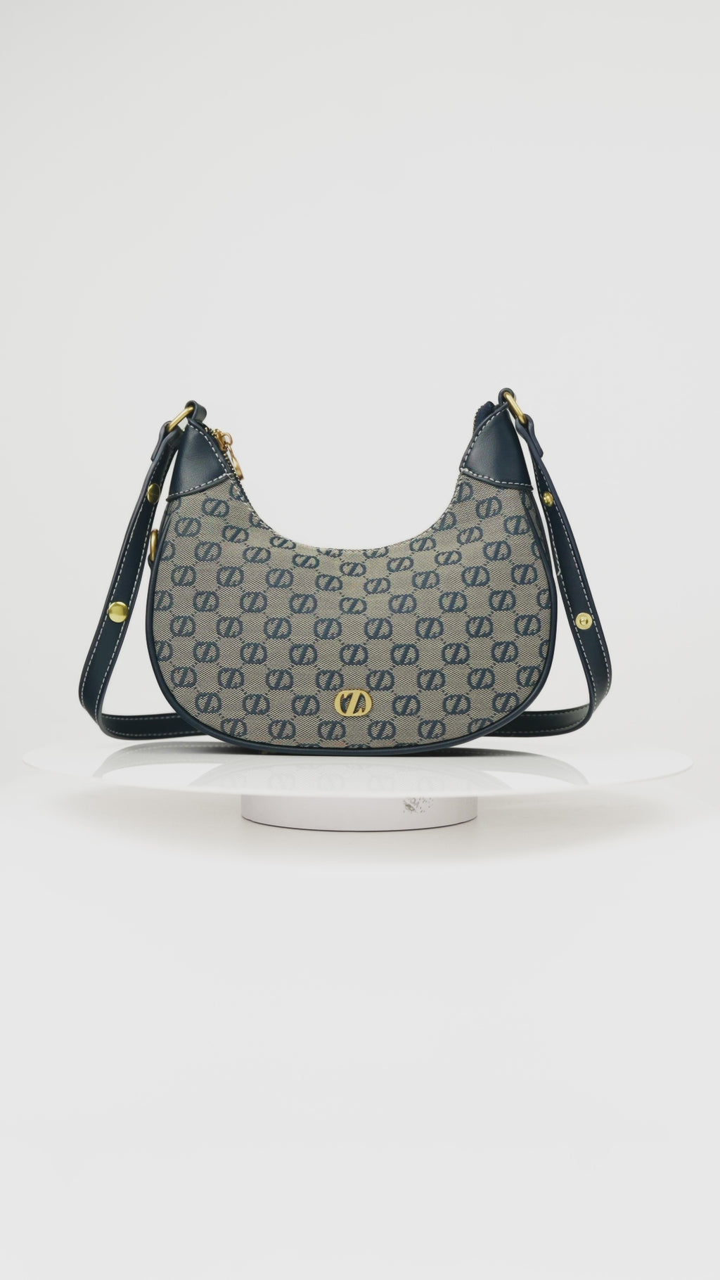Crescent Jarde Bag - Denim