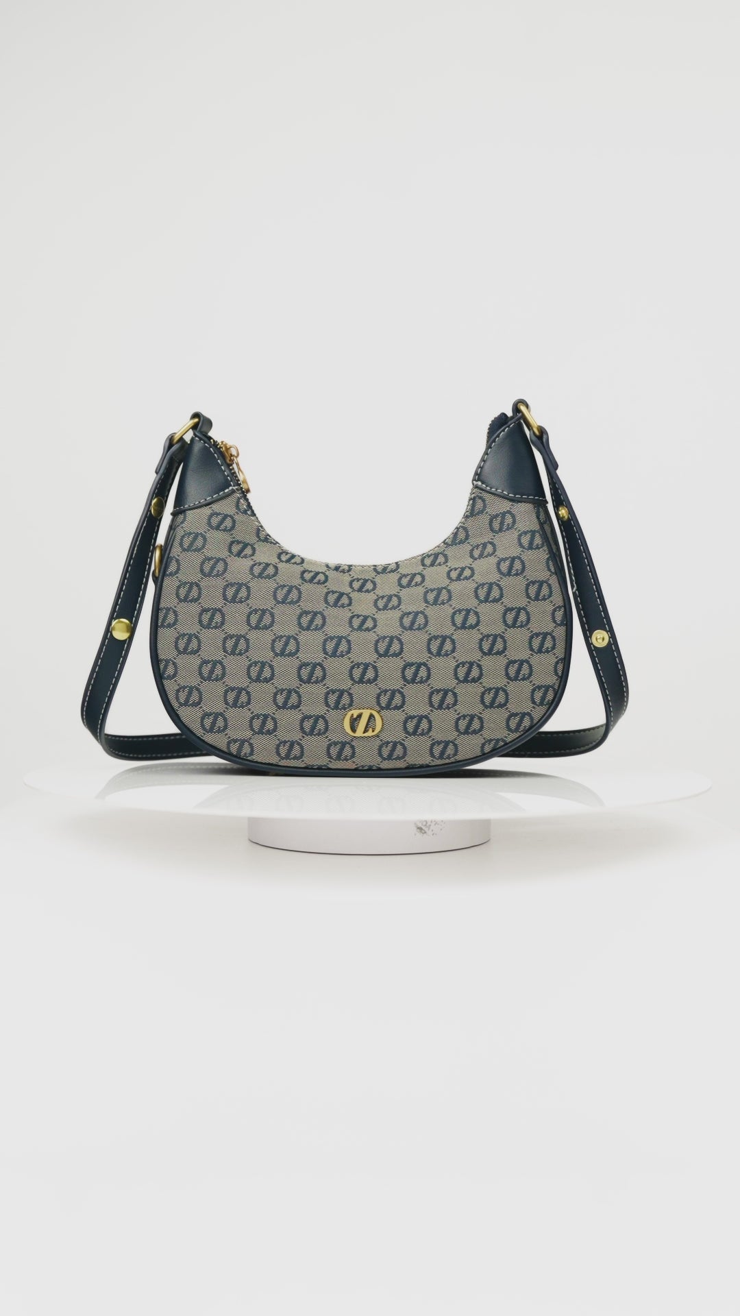 Crescent Jarde Bag - Denim