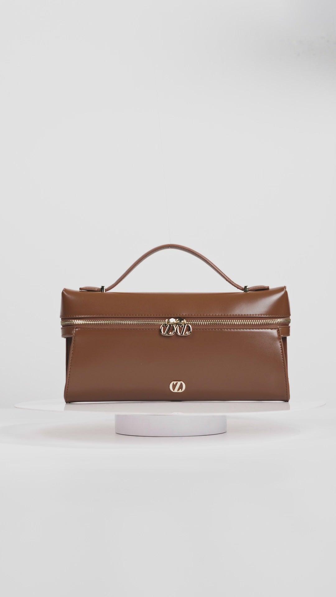 Alva Clutch - Brown