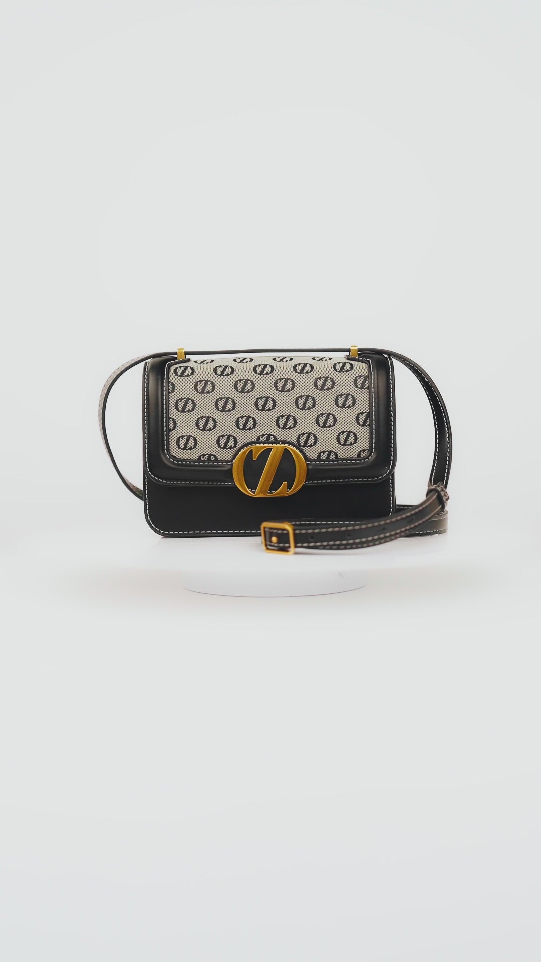 Ava Shoulder Bag - Black