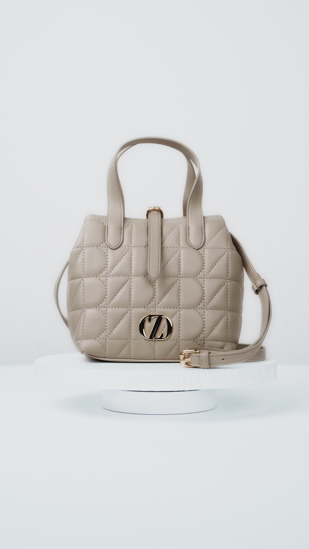 Pave Bag - Taupe