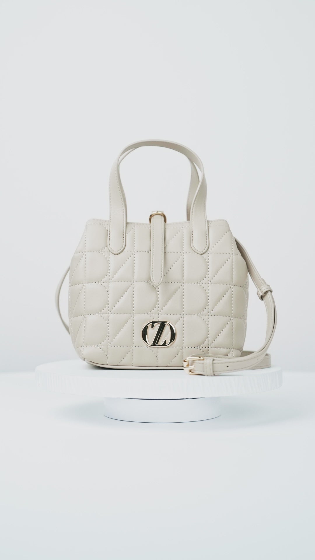 Pave Bag - Ivory