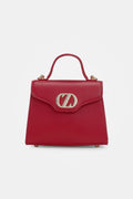 Anne Top Handle Bag - Red