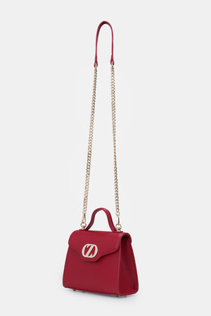 Anne Top Handle Bag - Red