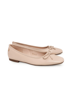 Poppy Flat Shoes - Sand