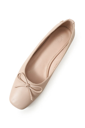 Poppy Flat Shoes - Sand