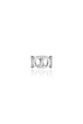 Zyta Ring Scarf - Silver