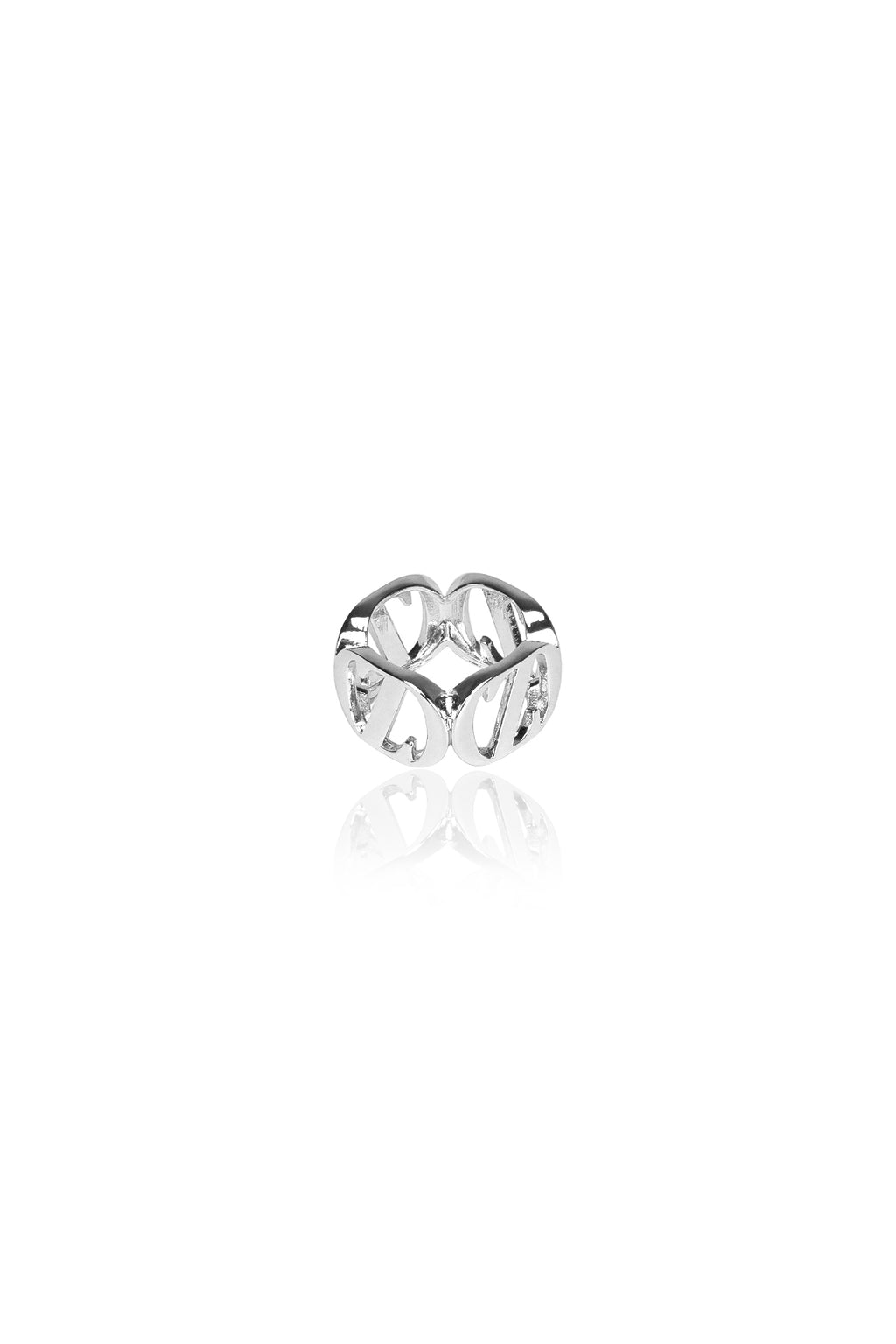 Zyta Ring Scarf - Silver