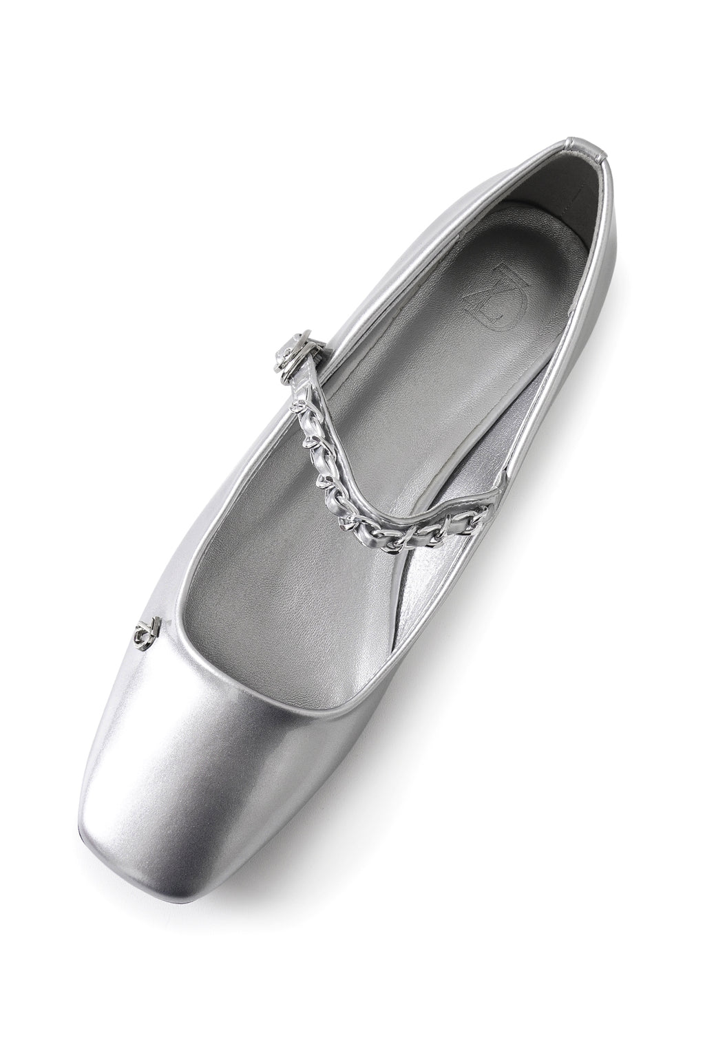 Ella Ballerina Shoes - Silver