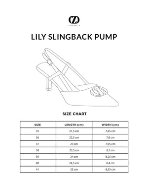 Lily Slingback Pumps - Ivory