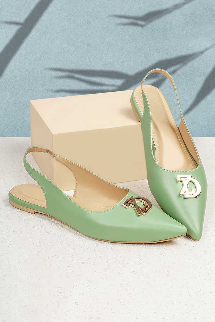 Kyra Flat Shoes Mint ZYTADELIA