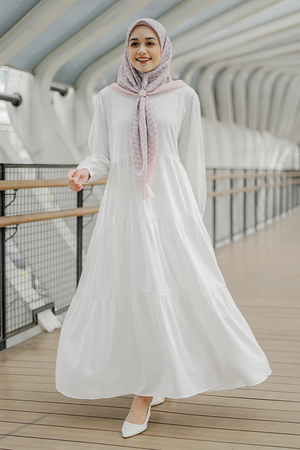 Claudi Dress - White