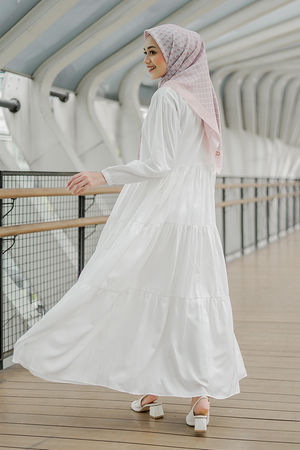 Claudi Dress - White