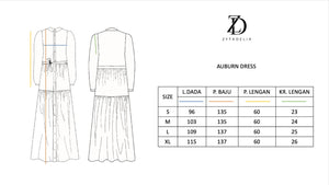 Auburn Dress - Sunset